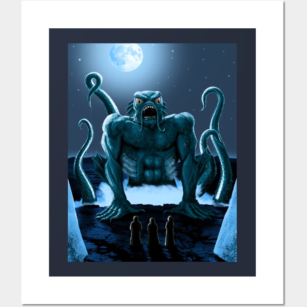 Dagon Rise Wall Art by Shinobi27